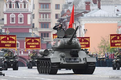 В Москве прошла генеральная репетиция Парада Победы